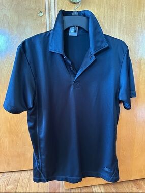 Nike Men’s Black Short-Sleeve Polo Shirt